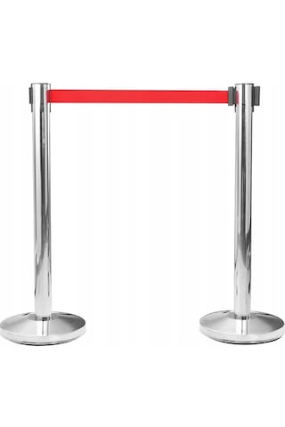 Takım 3 M Şeritli Paslanmaz Şerit Bariyer Yönlendirme Bariyeri