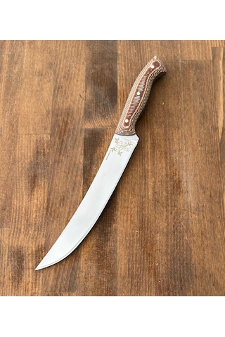 Nusret Bıçağı Kıvrık Tip Et Doğrama, Kesme, Dilimleme, Trimleme Bıçağı 21 Cm Hgns1608