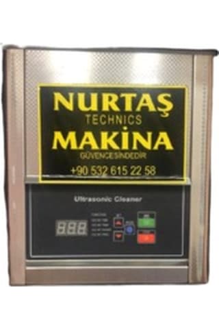 4 Lt Dijital Ultrasonic Yıkama Makinası Gri
