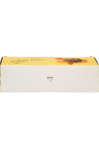 Miyo Ambalaj Baton Yaş Pasta Kutusu Krome Karton 100'lü 10 x 10 x 30 CM