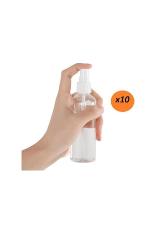 100Ml Plastik Şişe - Doldurulabilir Sprey Şişe - Dezenfektan - Ko