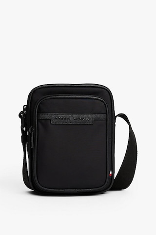 Erkek Th Repreve Logolu Mini Postacı Çantası - Siyah Triple Black