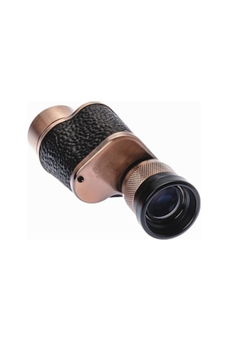 Baigish 6x24 Deri Çantalı Tek Gözlü - Su Geçirmez - Rus Malı - 1 Altın - Siyah