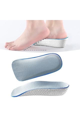 Dolıty 2 Adet Görünmez Topuk Kaldırma Uçları Uzun 2,5-cm