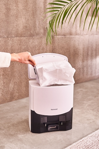 Homend Alex Laser Power+ 1287H Toz Hazneli Moplu Halı Tanıyan Robot Süpürge