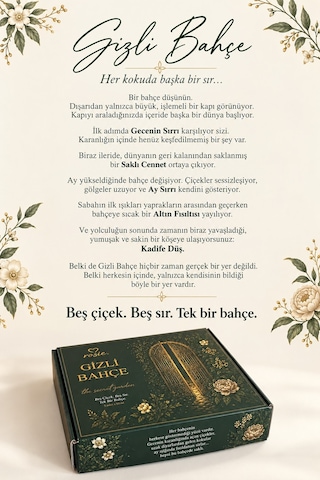Rosie Gizli Bahçe 5 Li Çubuklu Oda Kokusu Hediye Seti 5 X 50 Ml The Secret Garden Fresh
