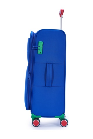 Benetton Orta Boy Kumaş Valiz Saks Mavi Bnt2800 Mavi