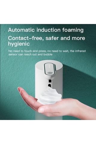 Qfdr Otomatik Sabun Dispenseri, 400 Ml Şarj Edilebilir