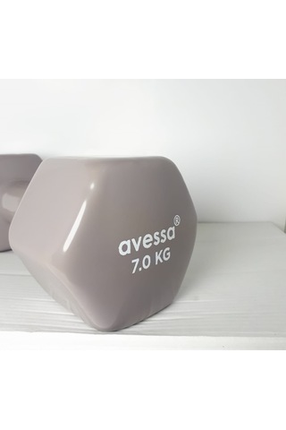 Avessa 7 Kg Vinil Dambıl Pvc 2 Adet