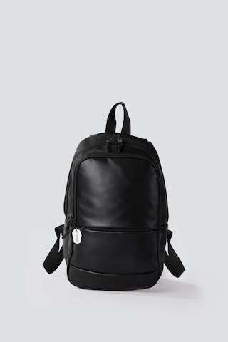 Westbag Hakiki Deri Günlük Sırt Çantası Unisex Siyah Küçük Boy