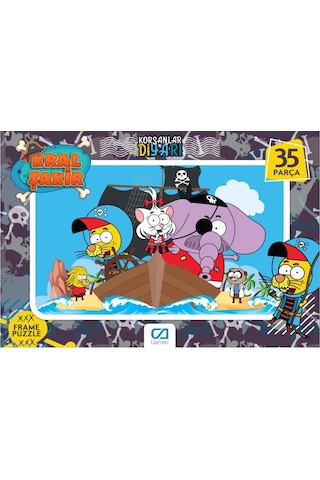 Kral Şakir 2'Li Frame Puzzle/Yapboz Set