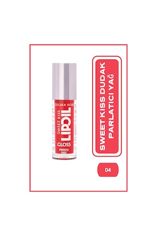 Golden Rose Sweet Kiss Rosehip Murumuru ve Jojoba Yağı İçeren Meyveli Dudak Parlatıcı Yağ 04