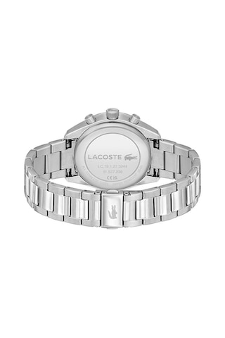 Lacoste 2011380 Quartz Çelik Gri Mavi Kadran 42 Mm Erkek Kol Saati