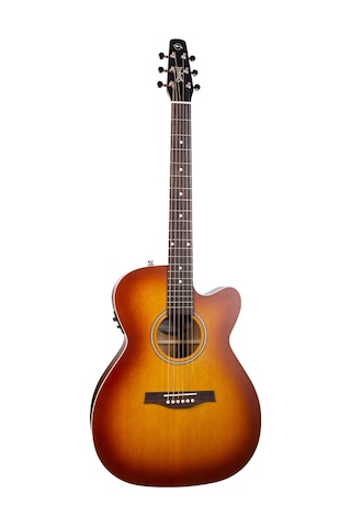 Seagull Entourage Concert Hall Cutaway Elektro Akustik Gitar Rustic Burst