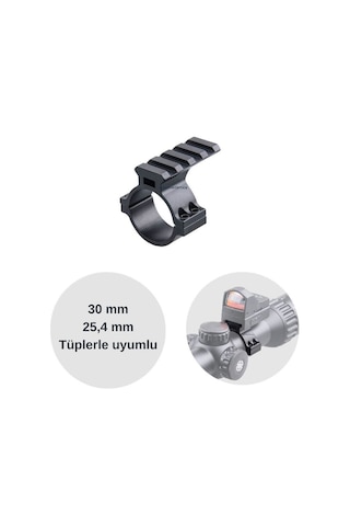 Vector Optics Dürbün Üzeri Reddot Montaj Rayı 30mm/25.4mm Tüp Uyumlu