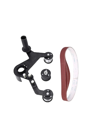 Taş Motoru Esnek Şerit Zımpara Aparatı Kayışlı Zımpara Dönüştürücü 740x40 Mm Rox Wood 0059
