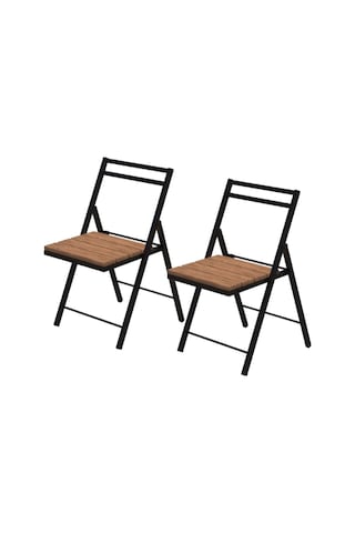 2 Adet Ege Katlanır Sandalye , Bistro Sandalye, Bahçe Sandalyesi