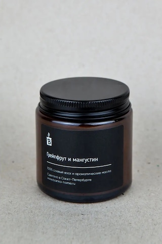 Banka Home Parfümlü Mum "greyfurt Ve Mangosten" 120 Ml 103548099 Siyah