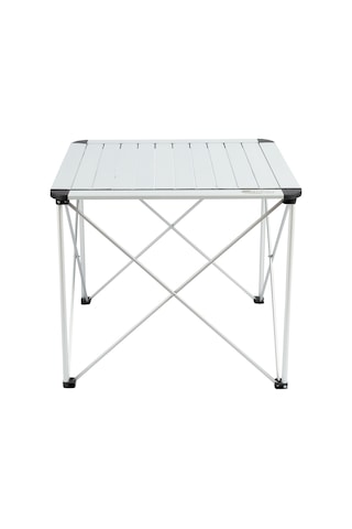 FUNKY CHAIRS Titanium Katlanabilir Çantalı Alüminyum Kamp Ve Piknik Masası Gri