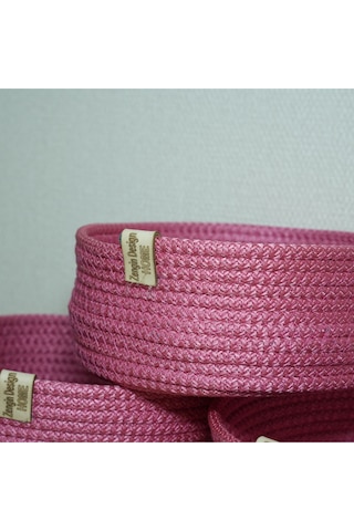 Zengin Design Home Ekmek Sepeti Pembe