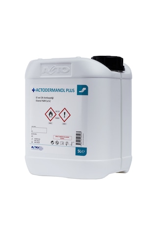 Acto Actodermanol Plus 5 Litre El Ve Cilt Antiseptiği %89 V/v Eta