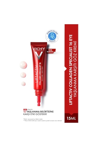 Vichy Liftactiv Collagen Specialist Göz Bakım Kremi 15 ML