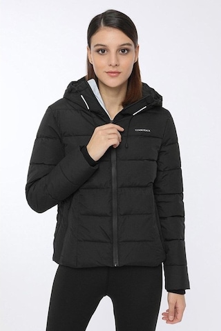 Lumberjack Apreski Coat Erkek Siyah Kadın Mont 2sn31 001