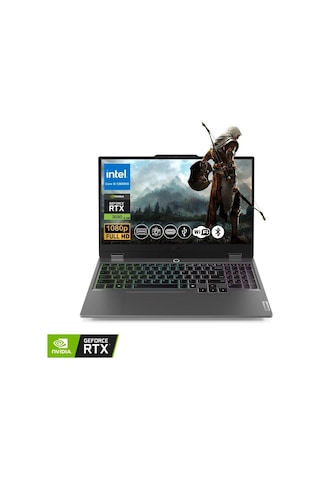 Lenovo LOQ 15IAX9 83GS00P8TR-ATL1 i5-12600HX 8 GB 512 GB SSD 6 GB RTX3050 15.6" Free Dos FHD Dizüstü Bilgisayar