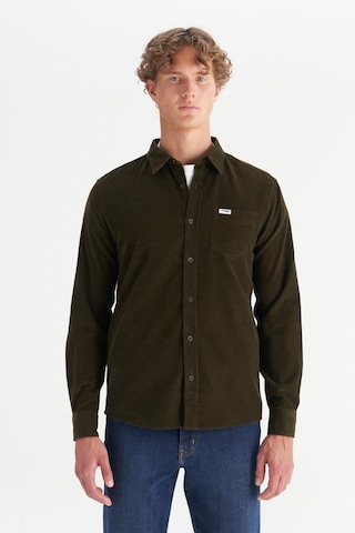 Wrangler Erkek Kadife Gömlek Ivy Green Ivy Green