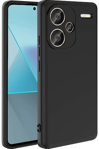 Xiaomi Redmi Note 13 Pro Plus 5g Uyumlu Kılıf Tchs Mara Lansman Kapak-siyah Siyah