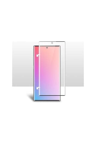 Samsung Galaxy Note 10 Tam Kaplayan Süper Pet Ekran Koruyucu Kırılmaz Cam Jelatin