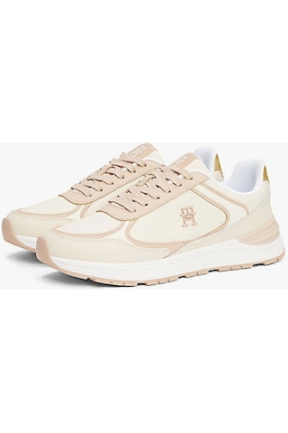 Tommy Hilfiger Kadın Casual Fashion Runner Sneaker Pembe Çok Renkli