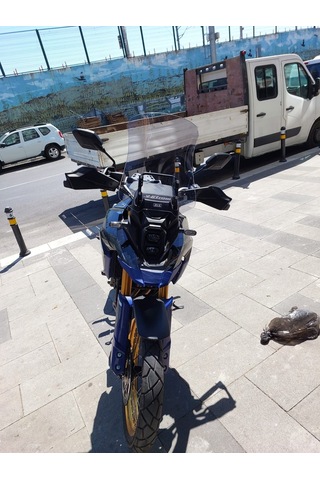 Suzuki Vstrom 800 De Uzun Ön Cam Açık Füme 47cm 4mm Zeus Vstrom800