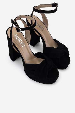 Valmenti Kadın Hakiki Deri Siyah Süet Night Shoes Ayakkabı 1074 2161 Bn Ayk Y26 Sıyah Suet