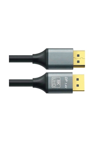 Wozlo 8k Displayport 1.4 Kablo 32,4gbps, 8k 60hz, 4k 120hz Hbr3 7680x4320 Freesync Ve G-Sync - 1.8 M