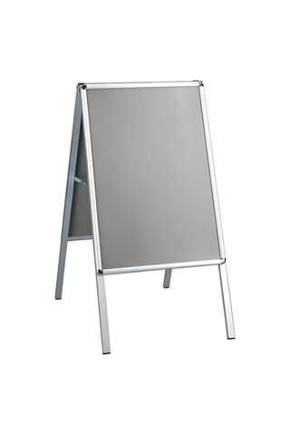 B2 50x70 Cm Alüminyum Çift Taraflı Kaldırım Reklam Poster A Pano - Ds044