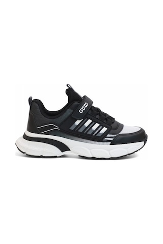 Kidessa 2135-1897 Pepino Anatomik Tabanlı Ultra Hafif Unisex Çocuk Sneakers Ayakkabı Siyah - Gri