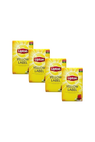 Lipton Yellow Label Siyah Dökme Çay 4 x 1 KG