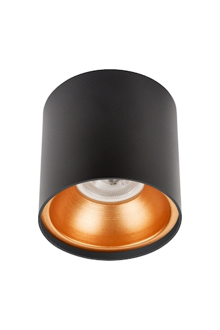 Spot Lamba Led 7W Silindir Siyah-Bakır Duvar Aydınlatma Armatür