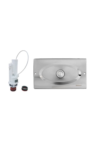 Siamp Universal 12 Cm Parlak Krom Değişim Kiti Krom - Mat