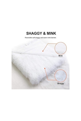 Novahub Kahve Yumuşak Kürk Taklit Polar Battaniye, Lüks Yatak Örtüsü, 80x120cm, Kış Sıcak Bulanık Yatak Kapak Kahverengi