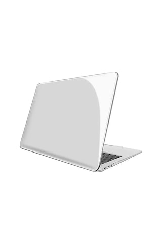 Apple Uyumlu MacBook 13.6' Air 2022 M2 A2681 Kılıf Şeffaf Kılıf Hava Menfezli Tam Koruma Kristal Kapak Çok Renkli