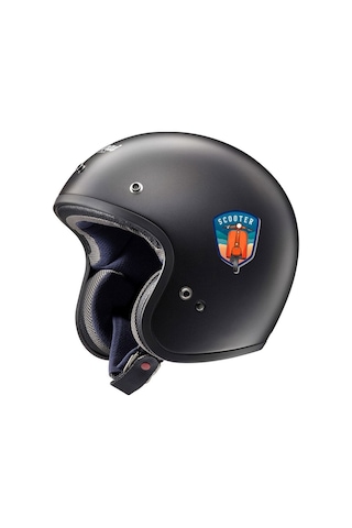Scooter Vespa Oto Sticker, Motorsiklet, Laptop, Kask, Araba Sticker 14x11 Cm