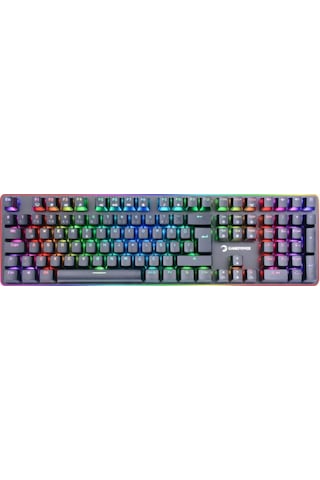 Gamepower Saber Usb Kablolu RGB Mavi Switch Mekanik Oyuncu Q Klavye