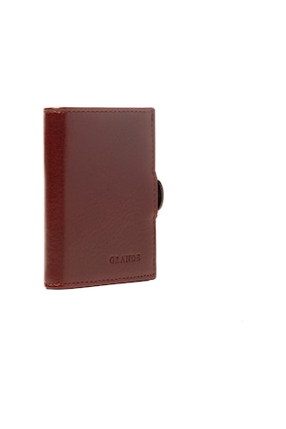 Kahve Cüzdan & Kartlık Unisex 781 Grande Deri Cüzdan Kartlık kahverengi