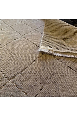 Hoom Rugs Terrace 8208 Gri Hav Toz Vermez Dekoratif Kilim Gri