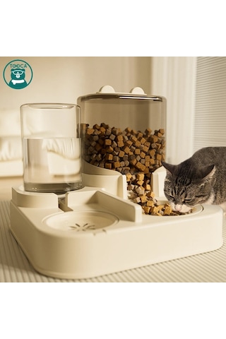 Kedi Otomatik Besleyici Kedi Köpek Besleme Ve Su Çeşmesi