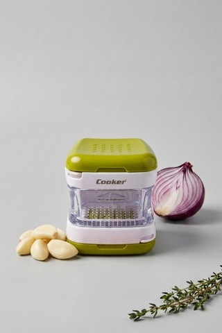 Cooker Hazneli Sarımsak Ezici Yk1834 Yeşil