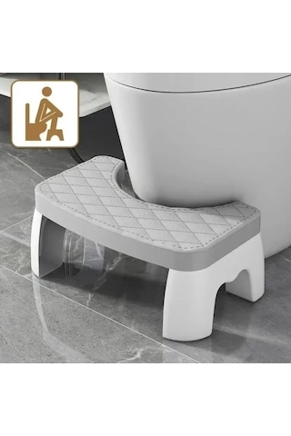 Trendooze Yaşlı U Tuvalet Taburesi Taburesi Şeklinde Pp Kaymaz Kalınlaşmak Çocuk Banyo Ayak Fo Mavi