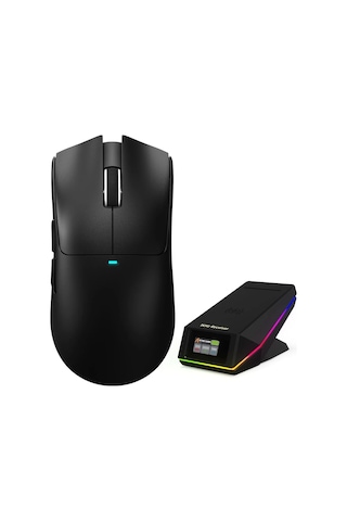Attack Shark X11 Pro V2 Tft Ekranlı Şarj Standlı Kablosuz Oyuncu Faresi Standart